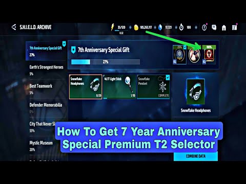 How To Get 7 Year Anniversary Special Premium T2 Selector - Marvel Future Fight