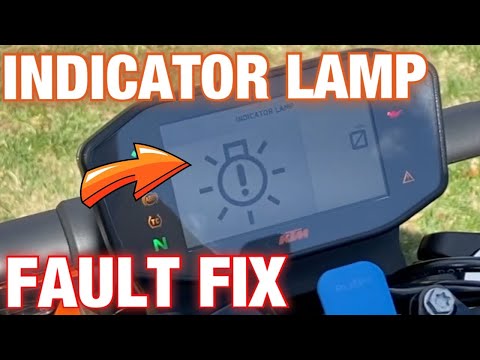 KTM Duke Indicator Lamp Fault Fix
