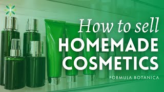 How to sell your homemade cosmetics