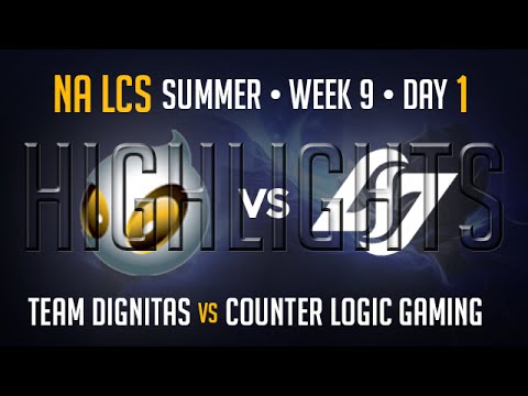 Dignitas vs CLG HIGHLIGHTS | Week 9 Day 1 NA LCS Summer Split 2015 S5 | DIG vs CLG W9D1