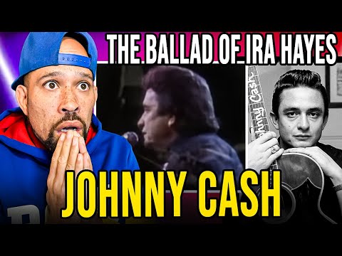 Rapper FIRST time REACTIOn to Johnny Cash - The Ballad of Ira Hayes! NEVER expected this...