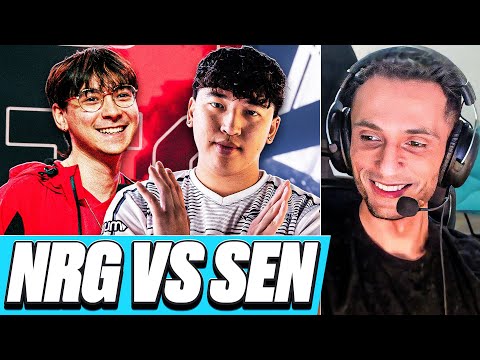 DEMON1 vs TENZ | FNS Reacts to SEN vs NRG (VCT Americas Kickoff 2024)