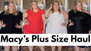 MACYS PLUS SIZE HAUL: SPOILER- BETSY JOHNSON IS MAKING PLUS SIZE NOW!