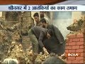 Stone pelters help militants to escape during their encounter with security forces in Kashmir