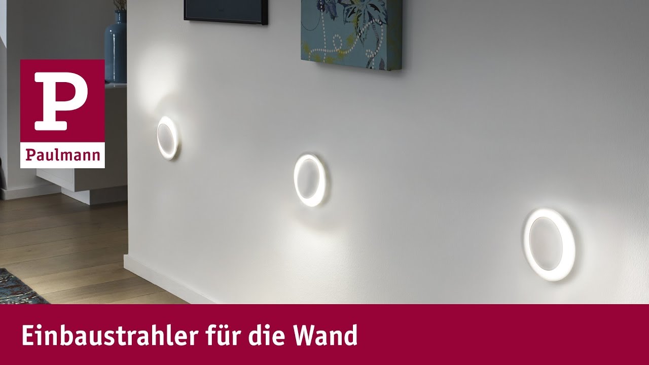 Paulmann Einbauleuchte LED Edge Quadro eckig 80 x 5 mm