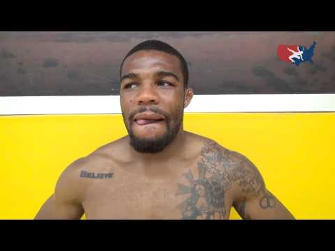 Jordan Burroughs training for the World four-peat