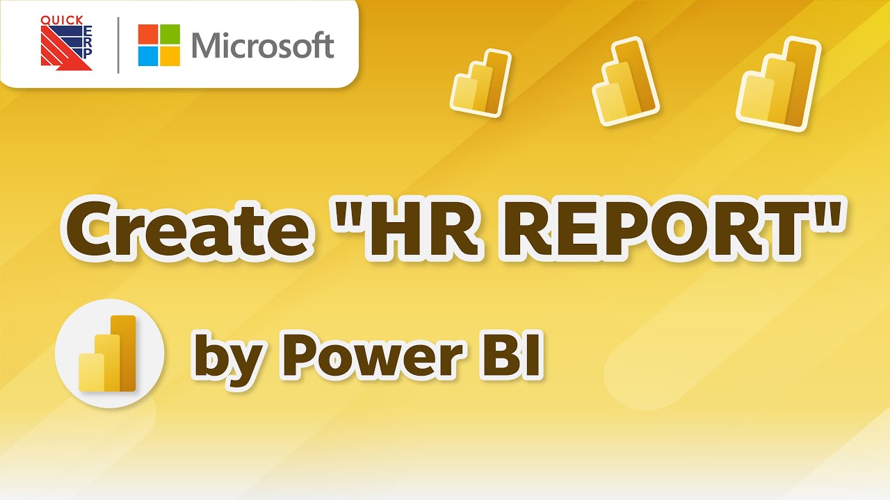 Create "HR REPORT"By Power BI