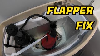 FIX FOR: Having To Hold Toilet Handle To Flush Properly
