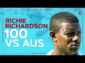 Century against Shane Warne & Glenn McGrath! | Richie Richardson Hits 100 | West Indies v Australia