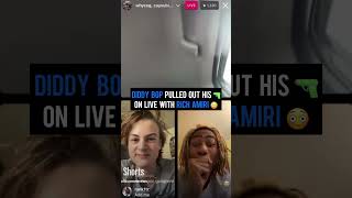 Diddy Bop Pulled Out His 🔫 On Live With Rich Amiri 😳