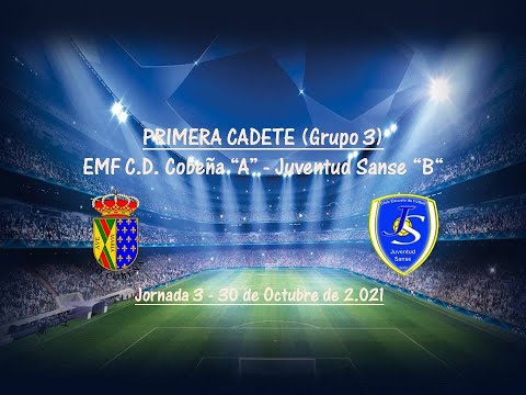 Video Partido Futbol 11 Jornada 3 EMF C.D. Cobeña A vs Cadete B 31102021