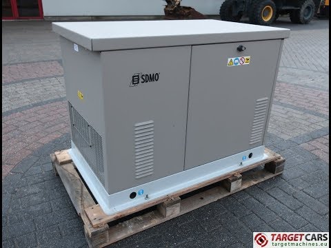778280 SDMO RES13EC RESIDENTIAL GAS GENERATOR 11.6KVA 230V KOHLER ENGINE NEW/UNUSED 2014 SGM32CDPB