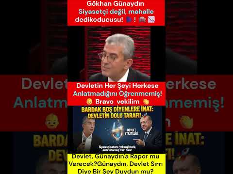 💎 CHP'nin 'Bardak Boş' Masalları: Devletin Stratejik Kazanımlarını Görmezden Gelmenin Bedeli! ✨ GÖKHAN GÜNAYDIN: BARDAK BOŞ DİYOR 

💎 Siyasetçiye inanma, araştır. 🔥  

⭐ Muhalefet sadece bardağın boş kısmını gösterir. ⭐  

🎯 Peki ya dolu kısmı? ⭐  

🔥 Devletin gerçek stratejisini bulmaya hazır mısın? 🎯  

🚀 Boş bardak siyasetine son. ✨  

🎯 BARDAK BOŞ DEĞİL, SADECE SENİN GÖRMENİ İSTEMİYORLAR 

✨ Muhalefetin tek bir görevi var: Bardağın boş tarafını göstermek. 🔥 Gökhan Günaydın çıkmış, sanki kahvehanede bir vatandaş gibi konuşuyor. ✨ Sayın vekilim, devletin stratejisi sizin televizyonda anlattığınız dedikodulara sığar mı? 💎  

🔥 HAKİKATİ ARIYORSAN, BÜYÜK RESME BAK 

⭐ Bardağın Boş Tarafı (CHP Versiyonu) 

✨ Gürültü, şikayet, şeffaflık yaygarası ve sürekli bir yok arayışı. 📢 Sadece negatif odaklı bir bakış açısı. 🔥  

📢 Bardağın Dolu Tarafı (Devlet Aklı) 

🔥 Enerji Üssü: Rusya ve ABD arasında kurulan denge ile arz güvenliği. 💎  

🚀 Halkbank Başarısı: Sessizce bertaraf edilen yaptırımlar. 📢  

⭐ Tam Bağımsızlık: Savunmada Türkiye'nin kendi bestesini çalması. 🚀  

🎯 DEVLET ORKESTRA ŞEFİDİR, MAHALLE DEDİKODUCUSU DEĞİL 

⭐ Siyasetçi sana her zaman tüm bardağı göstermez. 💎 Kendi boş bardak ezberini sana dayatır. 💎 Bizim görevimiz; boşu boşuna gürültü yapana değil, doluyu görene odaklanmaktır. 📢  

🚀 GERÇEĞİ ARA, OYUNU ÇÖZ 

⭐ Yazan: Bülent Tasgin 

📢 Sence bardağın hangi tarafı daha gerçek? 🚀 Muhalefetin boş ezberi mi, yoksa devletin dolu gerçekleri mi? 📢  

🚀 #BulentTasgin #DevletAklı #Strateji #GökhanGünaydın #Türkiye 