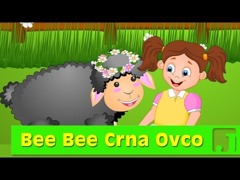 Bee bee crna ovco | Dečije pesme | Pesme za decu | Baa Baa Black Sheep