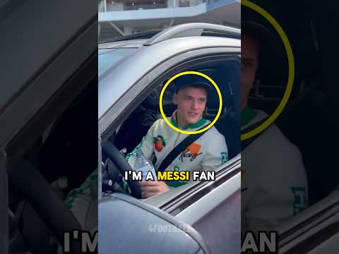 Florian Wirtz is a Messi fan 😍❤️ #messi #florianwirtz #bayerleverkusen