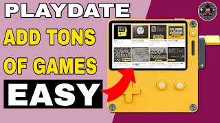 Playdate -  Side Loading Indie Games -  Fast and Easy