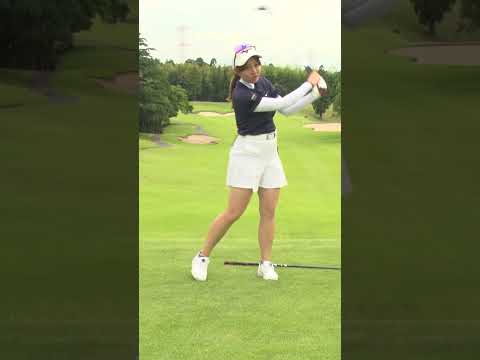 ヘッドスピードを上げる練習法 #佐々木理乃 #ゴルフレッスン #飛ばし