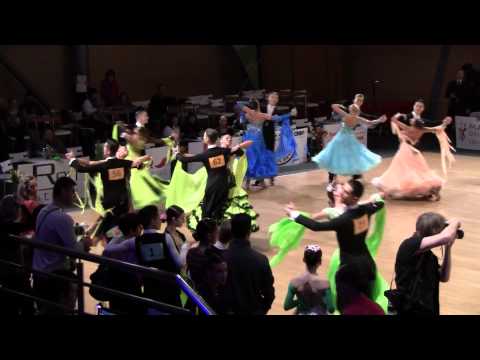 Brno Open 2013, WDSF open youth standard, 3. round viennese waltz - 2. heat