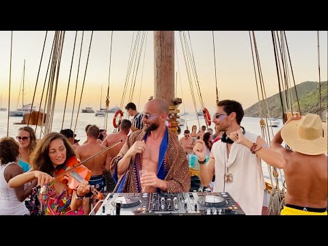 Dolbytall Happy Fundayz #4 Boat2Boat With Sebastien Roche on Samsara 1924 Boiler Room Boat St Barth