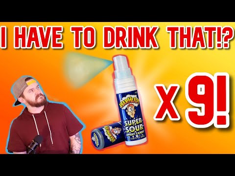 Drinking Warheads Sour Spray! | 7 Ounces! |