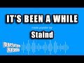 Staind It S Been A While Karaoke Version