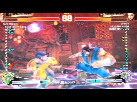 SSF4 AE   toro1006t Hawk VS OROROY ROSE
