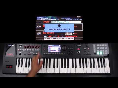 Roland FA-06/08 - How to Create Favorites