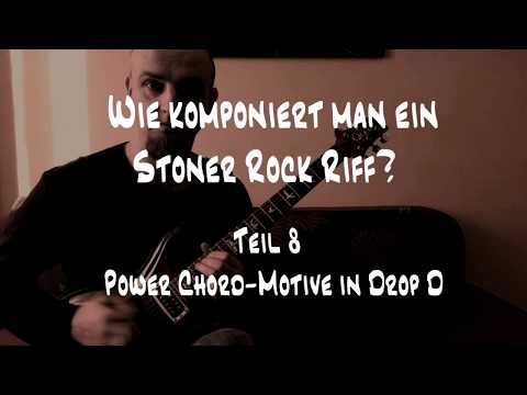 Stoner Rock Guitar Lesson | Wie komponiert man ein Stoner Rock Riff? Teil 8