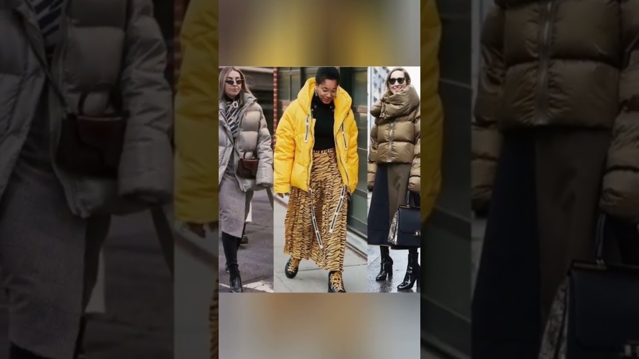 Puffer Jacket Outfit Ideas For Ladies