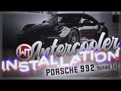 Wagner Tuning - Porsche 992 turbo(s) Intercooler Installation