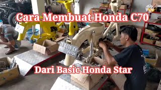 Download lagu Cara Membuat C70 Basic dari Honda Star mp3