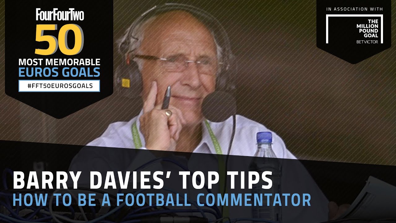 Barry Davies: How to be a football commentator - YouTube