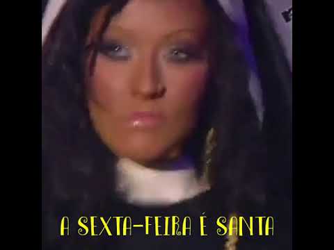 A Sexta-feira é santa..... mas eu não! - Christina Aguilera (EMA 2003)