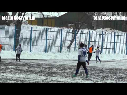 Lider Włocławek   Mazur Gostynin mecz kontrolny 23 02 2013