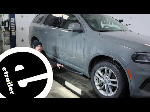 etrailer | Install: DeeZee NXc Running Boards w Custom Installation Kit on a 2022 Dodge Durango