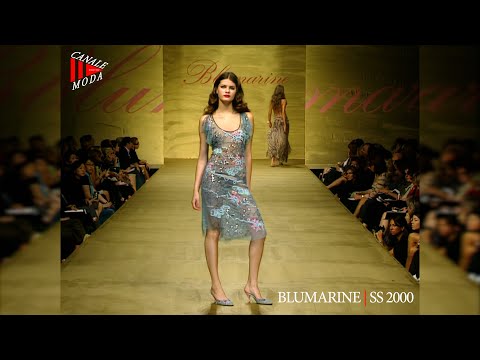 BLUMARINE Spring Summer 2000 Milan - Canale Moda