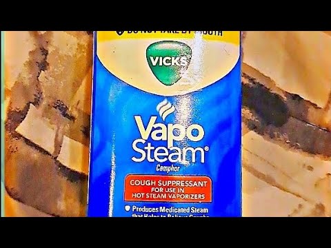 Vicks Vapo Steam Cough Suppressant: Does It Really Work? | Review