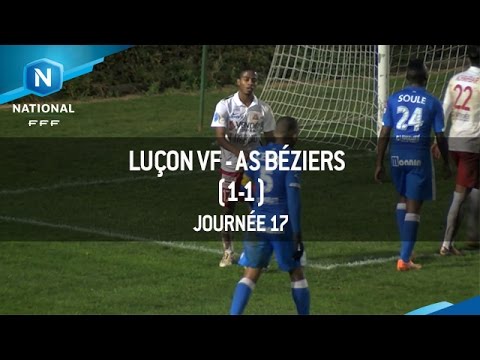 J17 : Luçon VF - AS Béziers (1-1), le résumé