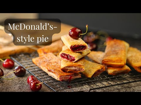 Secret cherry pie recipe — even better than McDonald’s! 🍒🥧