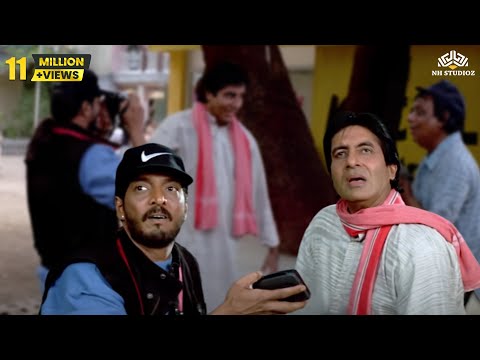 Funny Interview of Amitabh Bachchan by Nana Patekar Comedy Scene | Kohram Movie