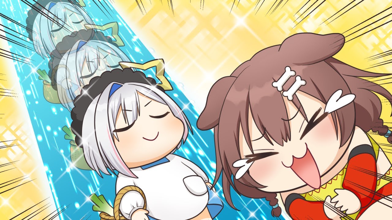 Kanata Unleashes Her Inner "Mom Gamer" in Monster Hunter [Hololive Animation / Eng Sub]