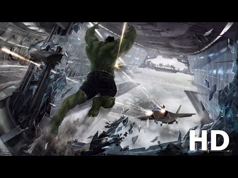 When Thor and Hulk Fight Begins in a Plane - The Avengers Movie Clip (2012) Full HD Action