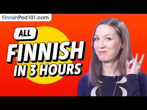 Learn Finnish in 3 Hours - ALL the Finnish Basics You Need