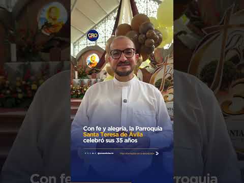 35 años de historia y fe en la Parroquia Santa Teresa de Ávila en Floridablanca | Oro Noticias