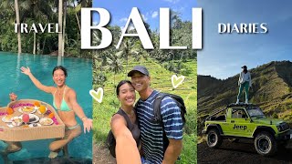 BALI TRAVEL DIARIES | exploring ubud, sunrise jeep tour + hot springs!