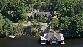 preview picture of video 'Custom Built Waterfront Cottage Home in Gravenhurst, Canada'