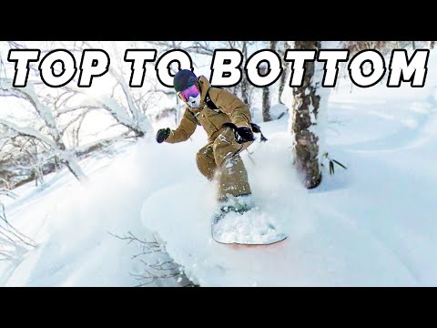 EPIC Powder Run Off Peak of Niseko Japan! | Top to Bottom