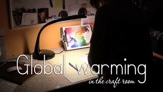 preview picture of video 'Craft Room global warming ft Stella Task Light'