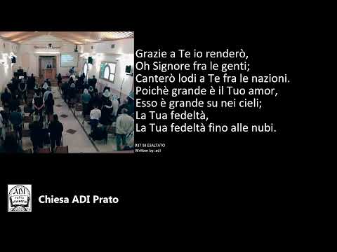 Live streaming di Chiesa ADI Prato 02/05/2021
