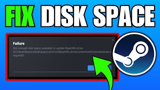 How To Fix Steam Not Enough Free Disk Space Error